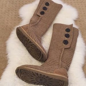 Classic Cardy Knit Ugg Boots